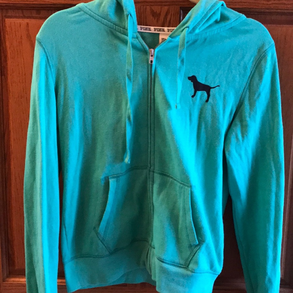 Victoria’s Secret PINK sea foam jacket